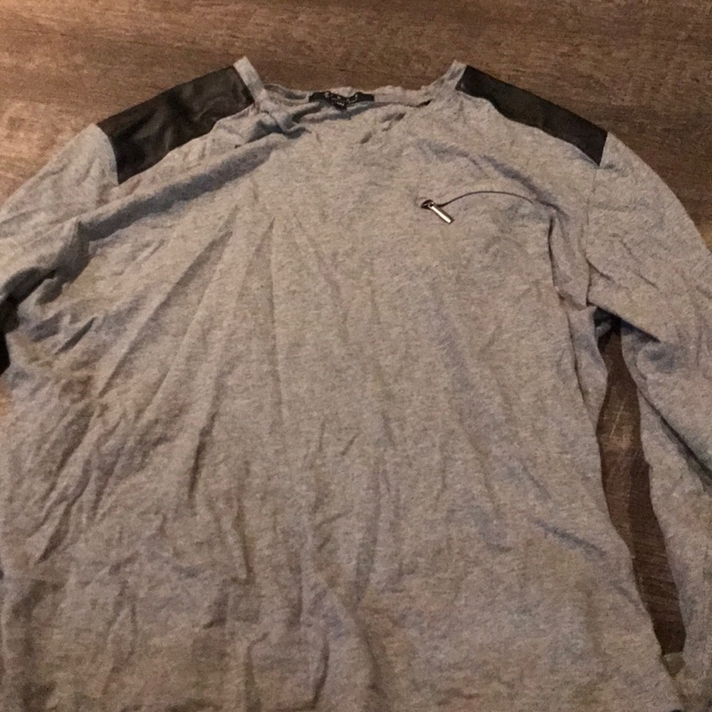 Leather Patch Shirt